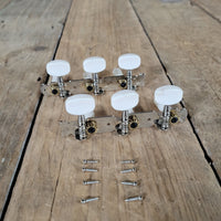 KB Classical 3+3 plate tuning machines pegs for nylon string classical guitar - Mahar's Vintage Guitars