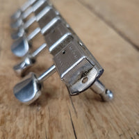 Kluson Deluxe 6 In Line Strip Tuners Tuning Machines Lefty or Treble Side of 12 String 1960s - Mahar's Vintage Guitars