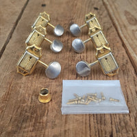 Kluson Deluxe Single Line Tuners Gold 1958 - 1964 Gibson Gretsch Martin - Mahar's Vintage Guitars