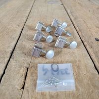 Kluson Single Line Tuning Machines Fender Telecaster Stratocaster 1958 - 1964 With Screws - Mahar's Vintage Guitars