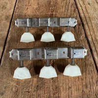 Kluson Tuning Machines 3 per side National Glenwood with screws 1962 Valco Supro - Mahar's Vintage Guitars