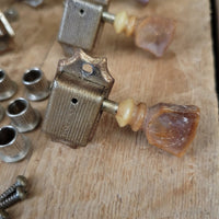 Kluson Tuning Machines Single Line Double Ring Gibson Les Paul Burst ES 1960 1961 1962 1963 - Mahar's Vintage Guitars