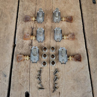 Kluson Tuning Machines Single Line Double Ring Gibson Les Paul Burst ES 1960 1961 1962 1963 - Mahar's Vintage Guitars