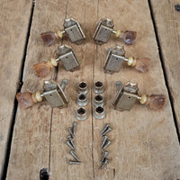 Kluson Tuning Machines Single Line Double Ring Gibson Les Paul Burst ES 1960 1961 1962 1963 - Mahar's Vintage Guitars