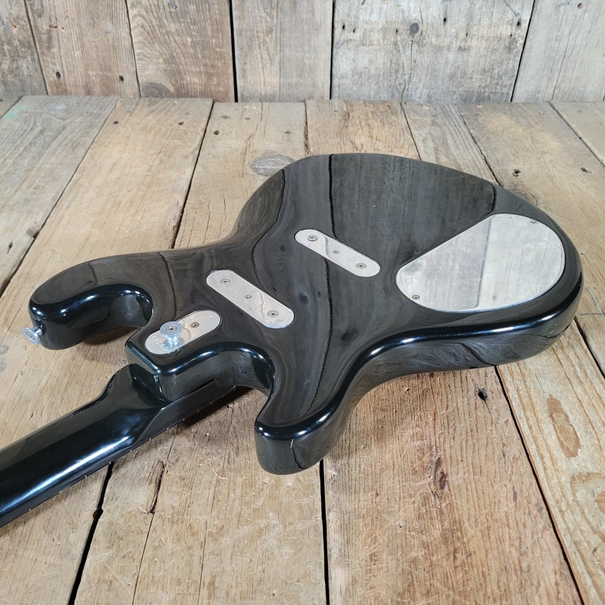 Kramer 350G 1979 – Black Finish, Aluminum Neck, Vintage USA Electric Guitar - Mahar's Vintage Guitars