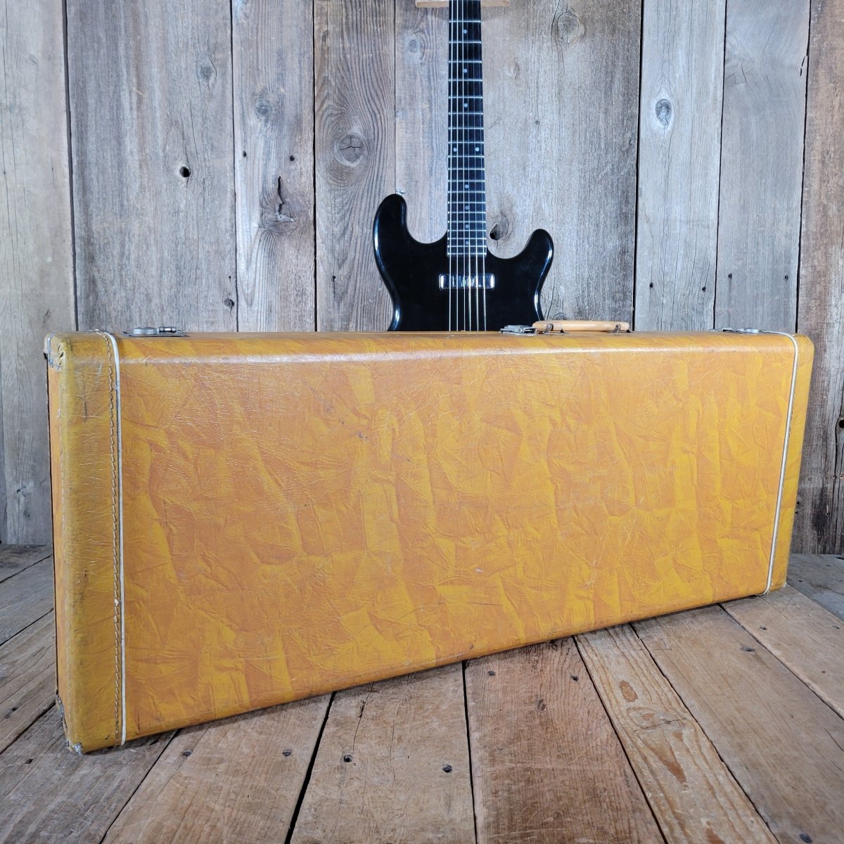 Kramer 350G 1979 – Black Finish, Aluminum Neck, Vintage USA Electric Guitar - Mahar's Vintage Guitars