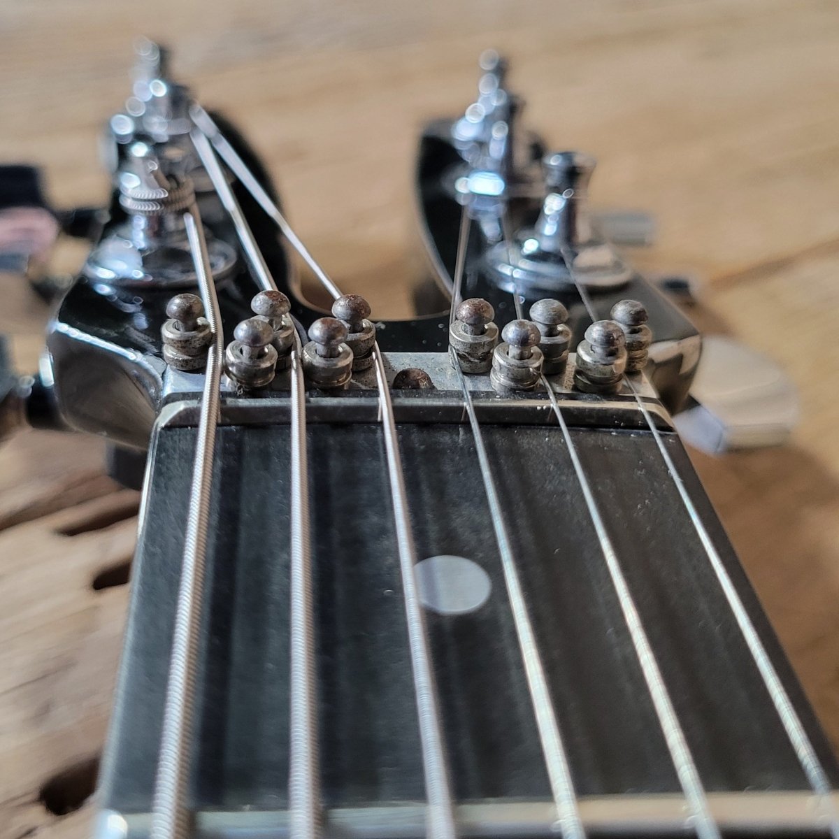 Kramer 350G 1979 – Black Finish, Aluminum Neck, Vintage USA Electric Guitar - Mahar's Vintage Guitars