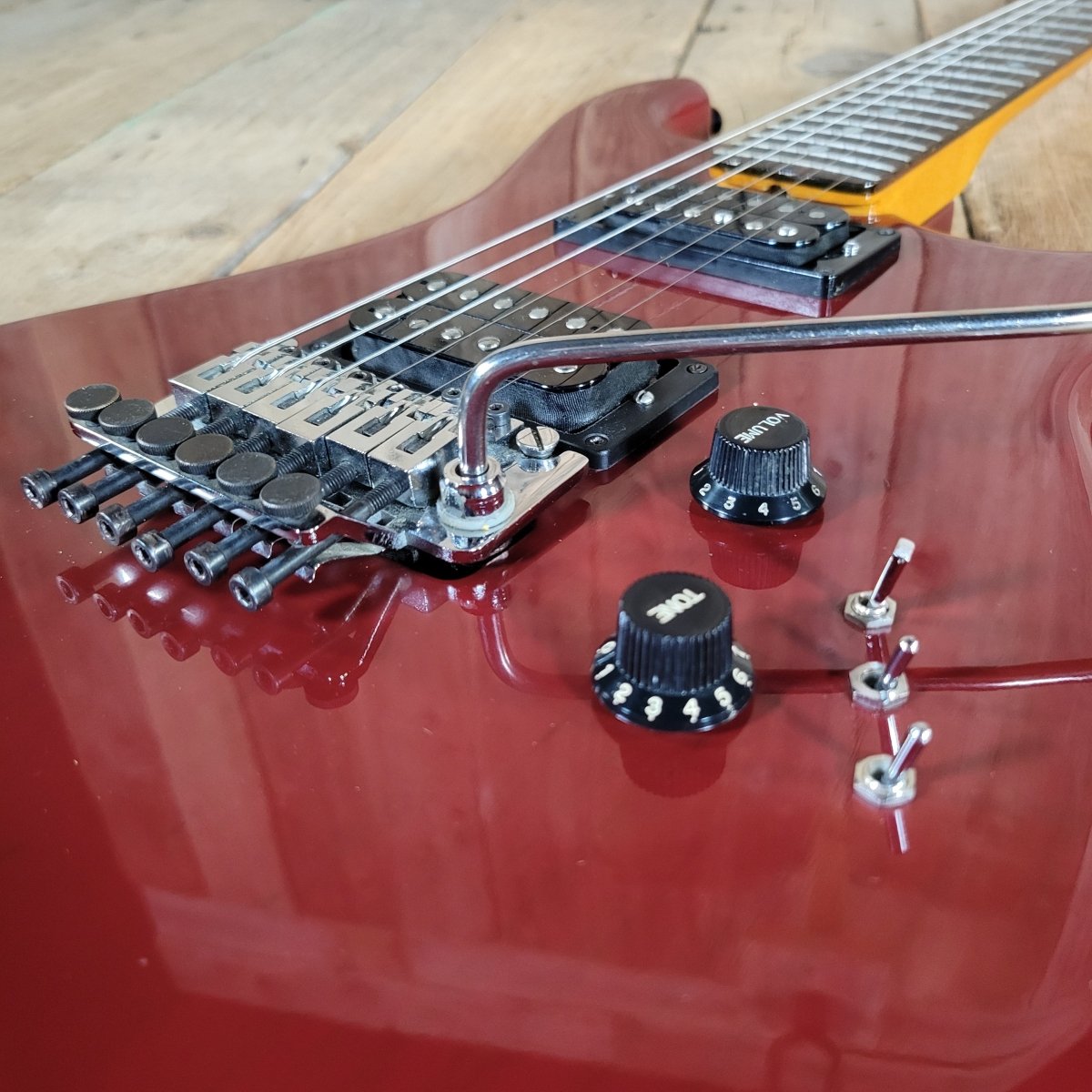 Kramer Pacer Imperial 1980s – Dual Humbuckers & Floyd Rose Tremolo - Mahar's Vintage Guitars