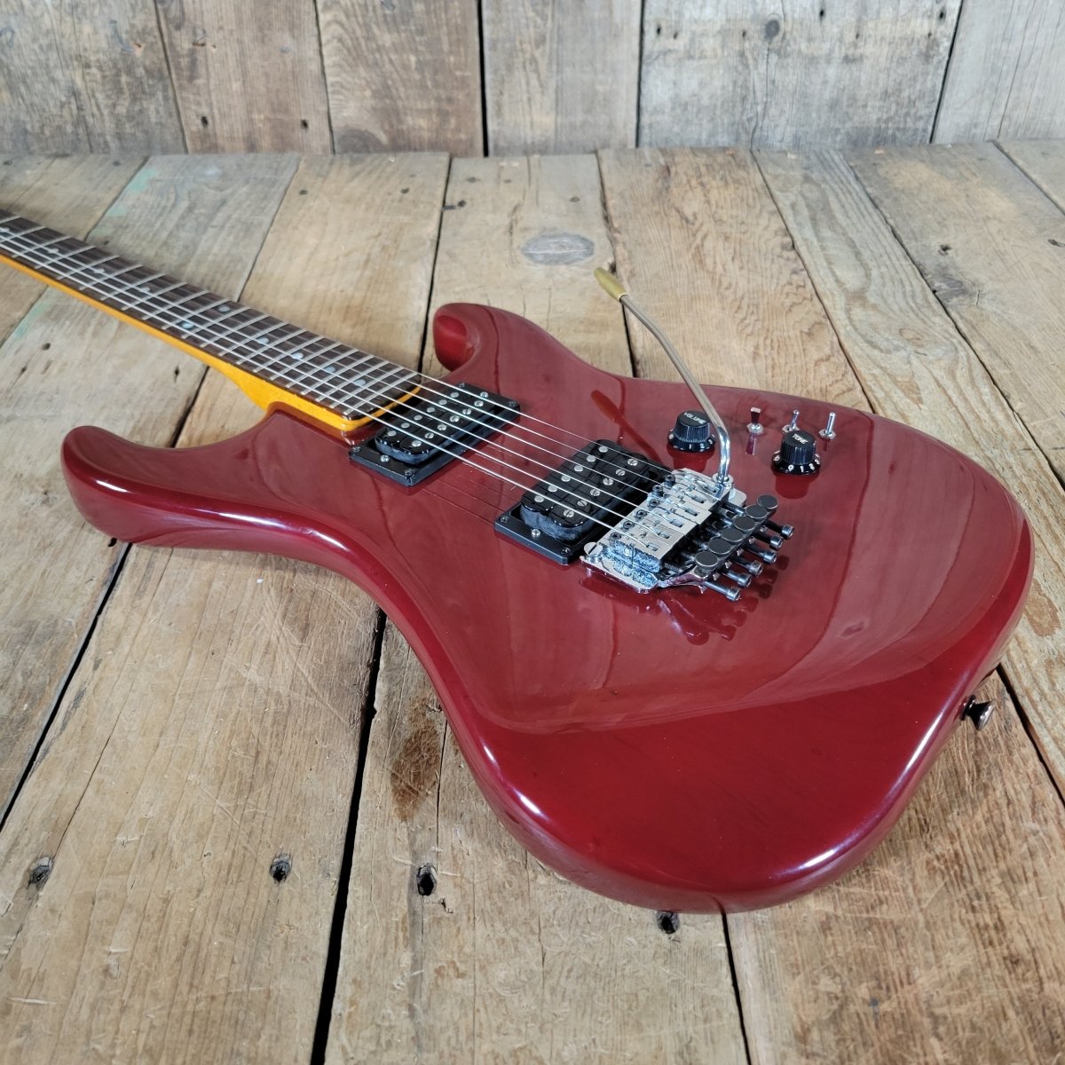 Kramer Pacer Imperial 1980s – Dual Humbuckers & Floyd Rose Tremolo - Mahar's Vintage Guitars
