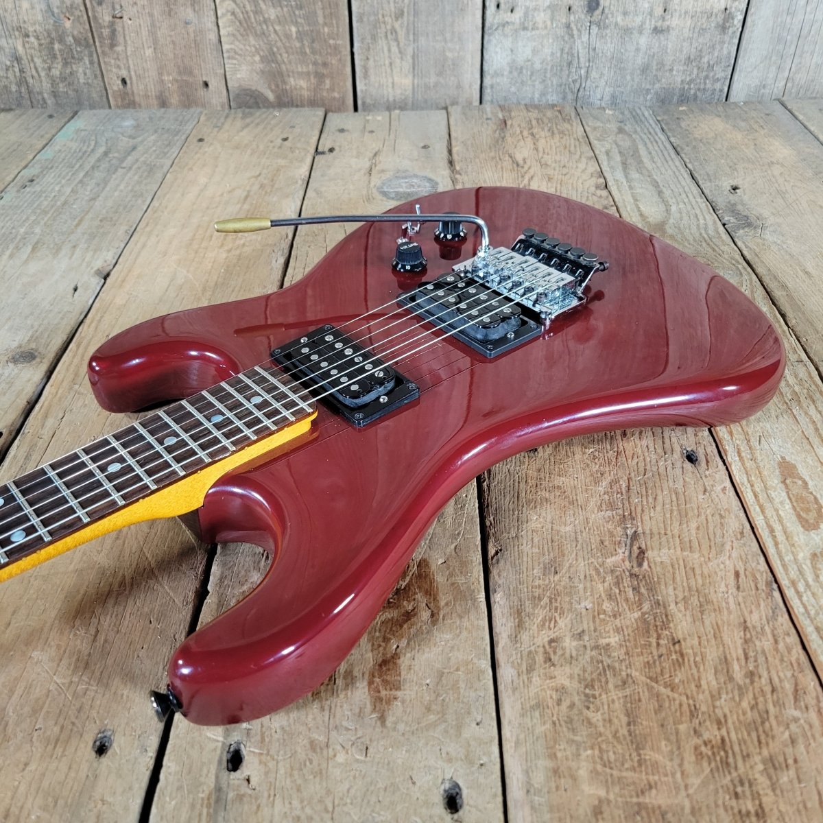 Kramer Pacer Imperial 1980s – Dual Humbuckers & Floyd Rose Tremolo - Mahar's Vintage Guitars