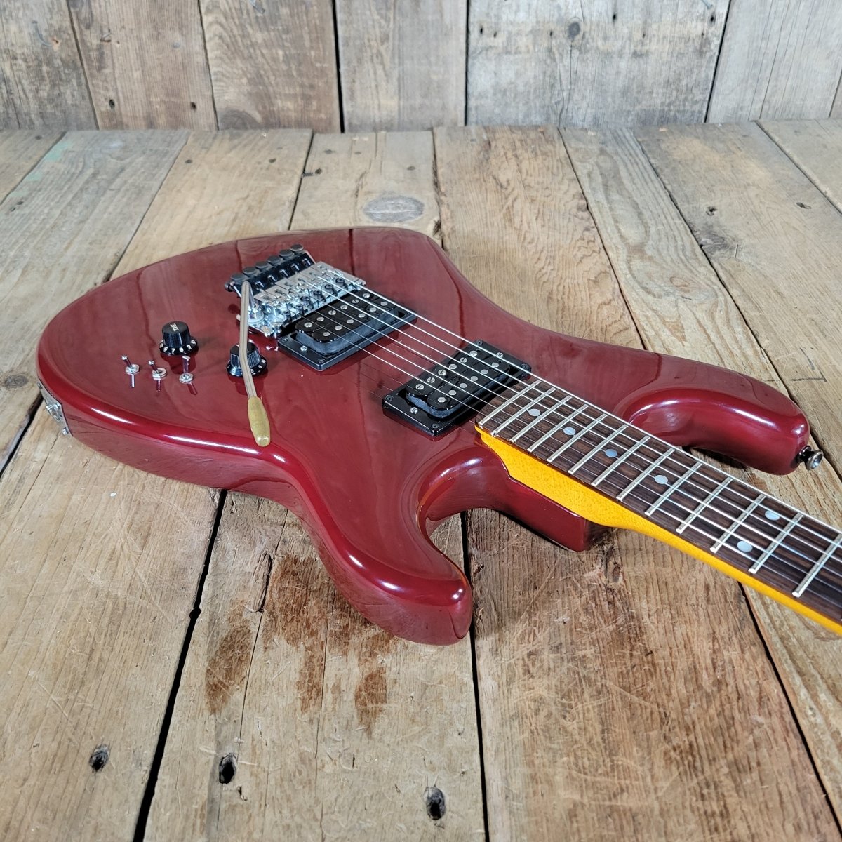 Kramer Pacer Imperial 1980s – Dual Humbuckers & Floyd Rose Tremolo - Mahar's Vintage Guitars