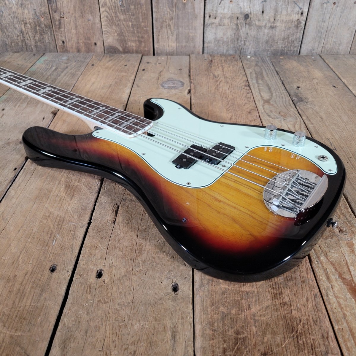 Lakland Skyline 44 - 64 – Vintage - Inspired Precision Bass with Drop D tuner & New Case 2014 - Mahar's Vintage Guitars