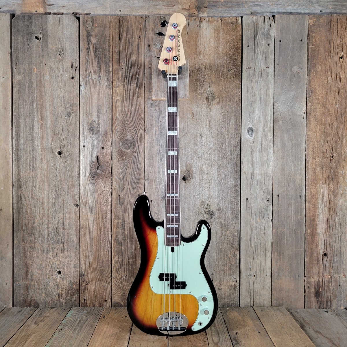 Lakland Skyline 44 - 64 – Vintage - Inspired Precision Bass with Drop D tuner & New Case 2014 - Mahar's Vintage Guitars