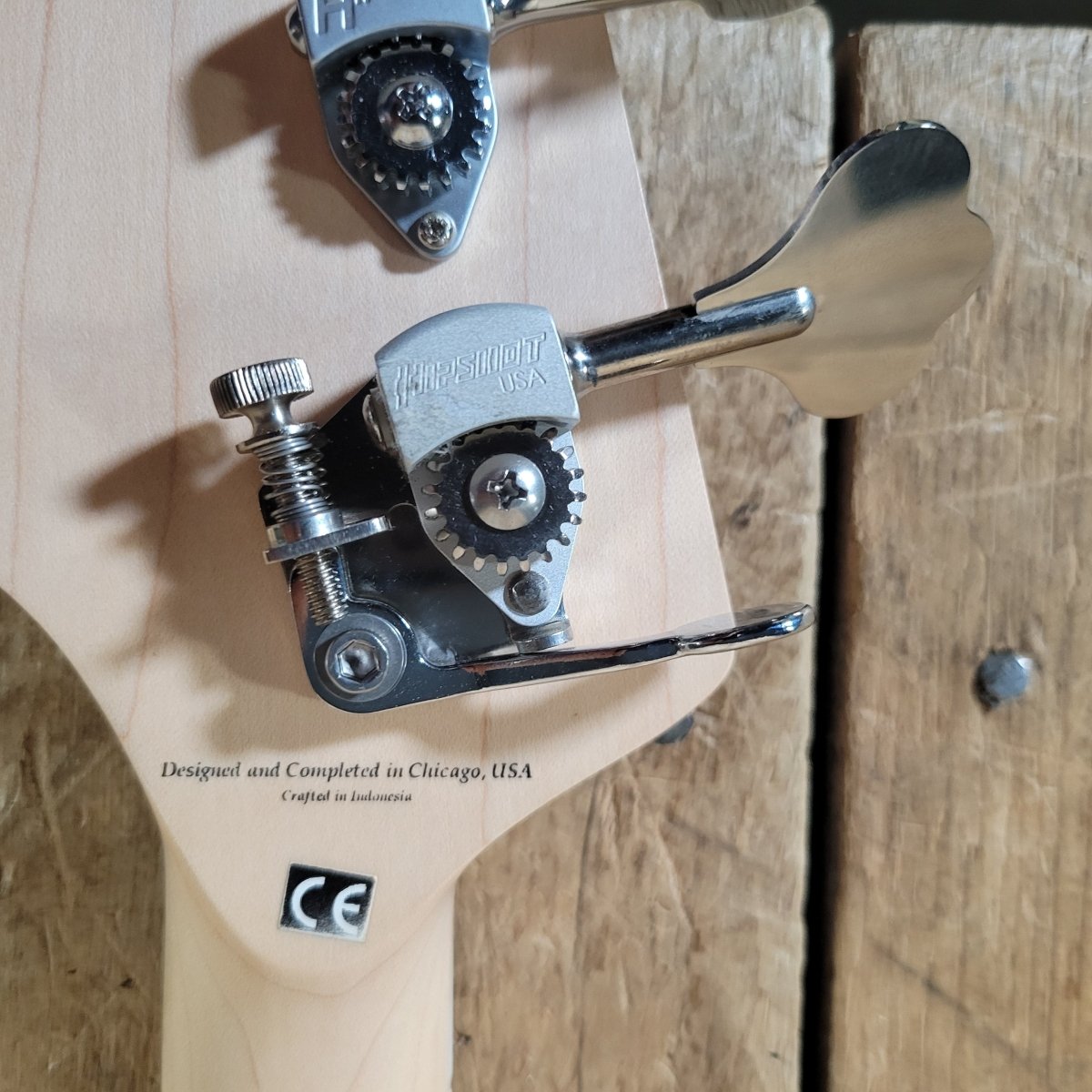 Lakland Skyline 44 - 64 – Vintage - Inspired Precision Bass with Drop D tuner & New Case 2014 - Mahar's Vintage Guitars