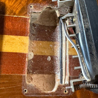 Lane Moller Custom Double Neck 6 and 12 string Felony provenance 1980 Natural - Mahar's Vintage Guitars