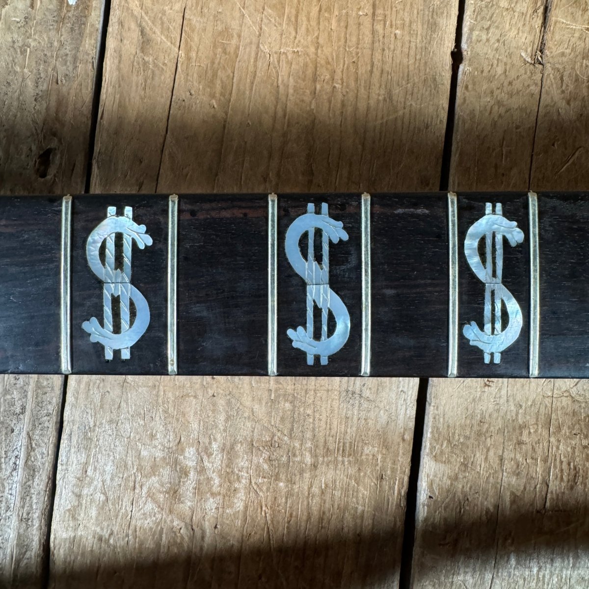 Lane Moller Custom Double Neck 6 and 12 string Felony provenance 1980 Natural - Mahar's Vintage Guitars