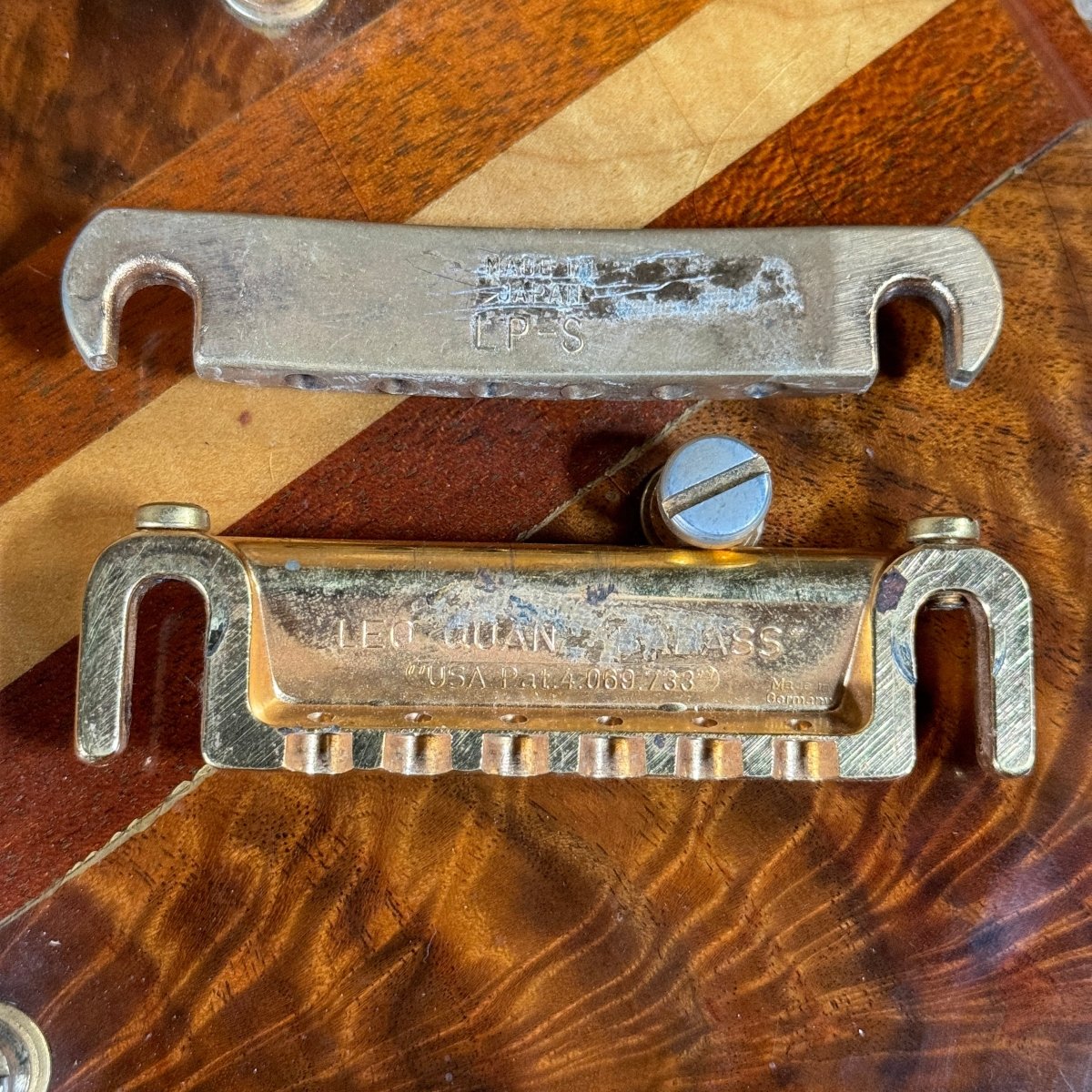 Lane Moller Custom Double Neck 6 and 12 string Felony provenance 1980 Natural - Mahar's Vintage Guitars