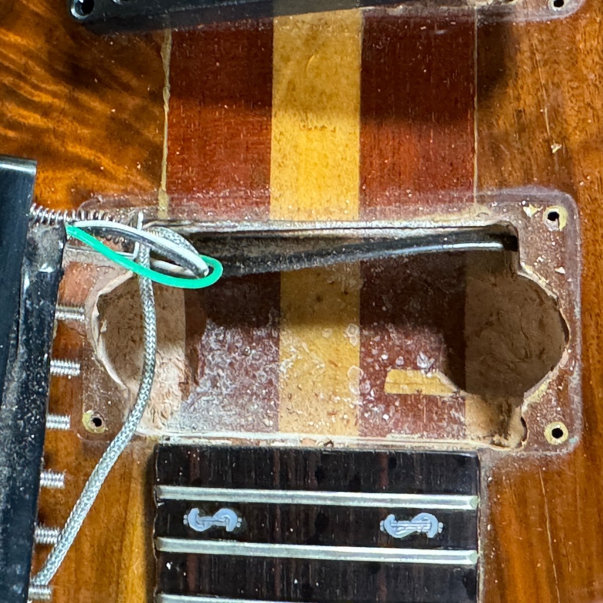 Lane Moller Custom Double Neck 6 and 12 string Felony provenance 1980 Natural - Mahar's Vintage Guitars