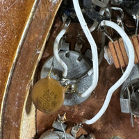 Lane Moller Custom Double Neck 6 and 12 string Felony provenance 1980 Natural - Mahar's Vintage Guitars