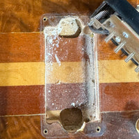 Lane Moller Custom Double Neck 6 and 12 string Felony provenance 1980 Natural - Mahar's Vintage Guitars