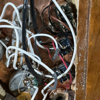 Lane Moller Custom Double Neck 6 and 12 string Felony provenance 1980 Natural - Mahar's Vintage Guitars