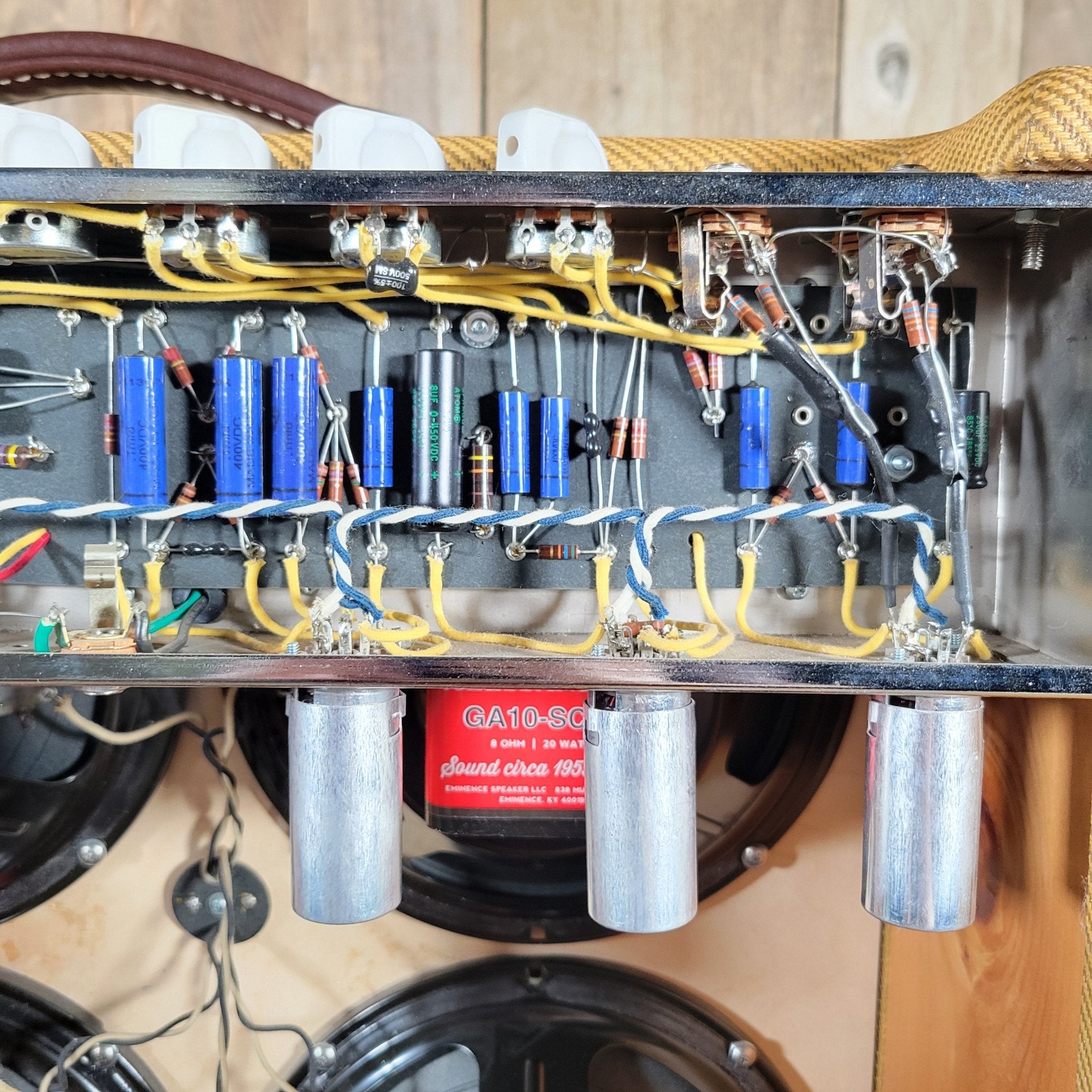 Lil Dawg TopDawg Tweed Bassman - Style Tube Guitar Amp 2010– Handwired 5F6 - A Circuit - Mahar's Vintage Guitars