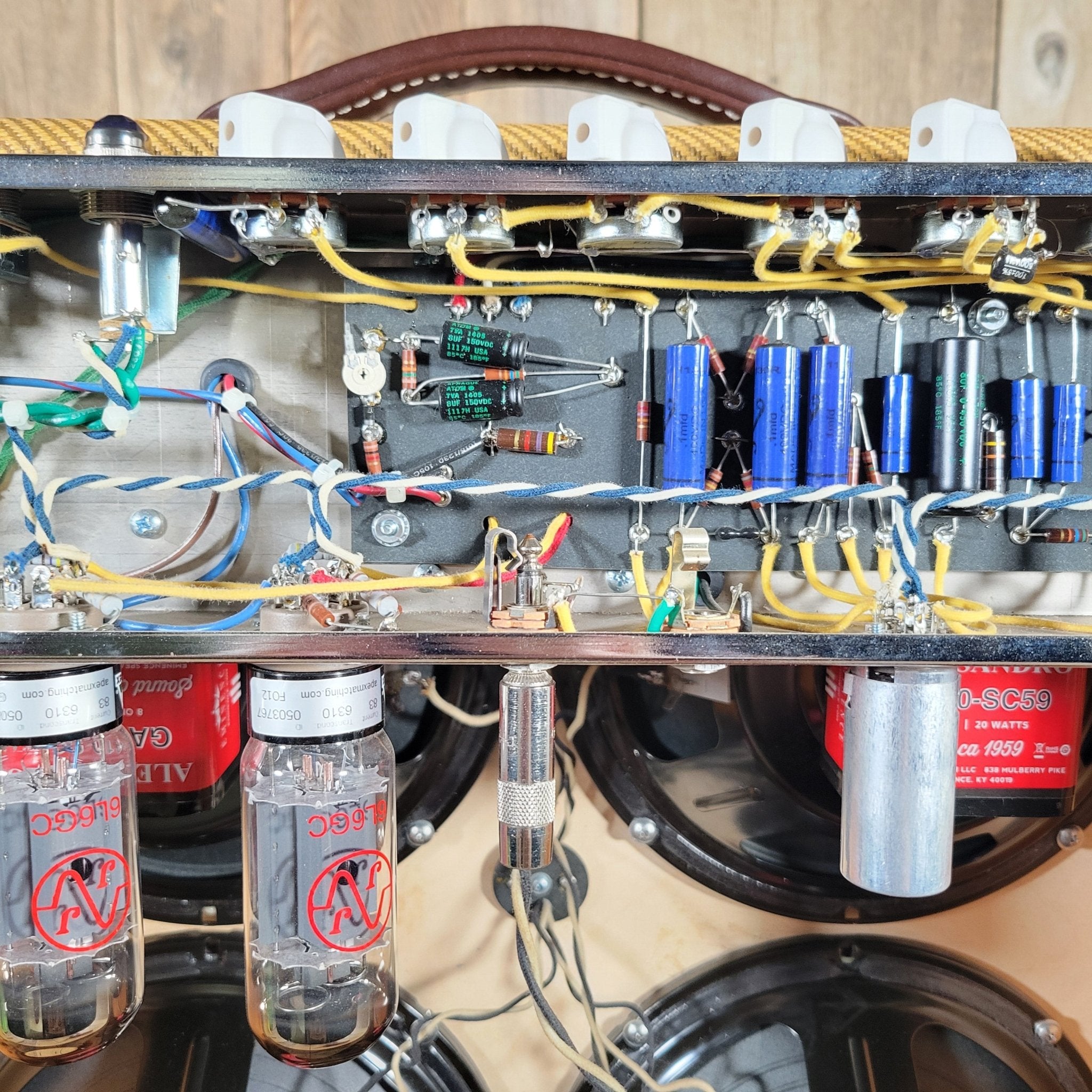 Lil Dawg TopDawg Tweed Bassman - Style Tube Guitar Amp 2010– Handwired 5F6 - A Circuit - Mahar's Vintage Guitars