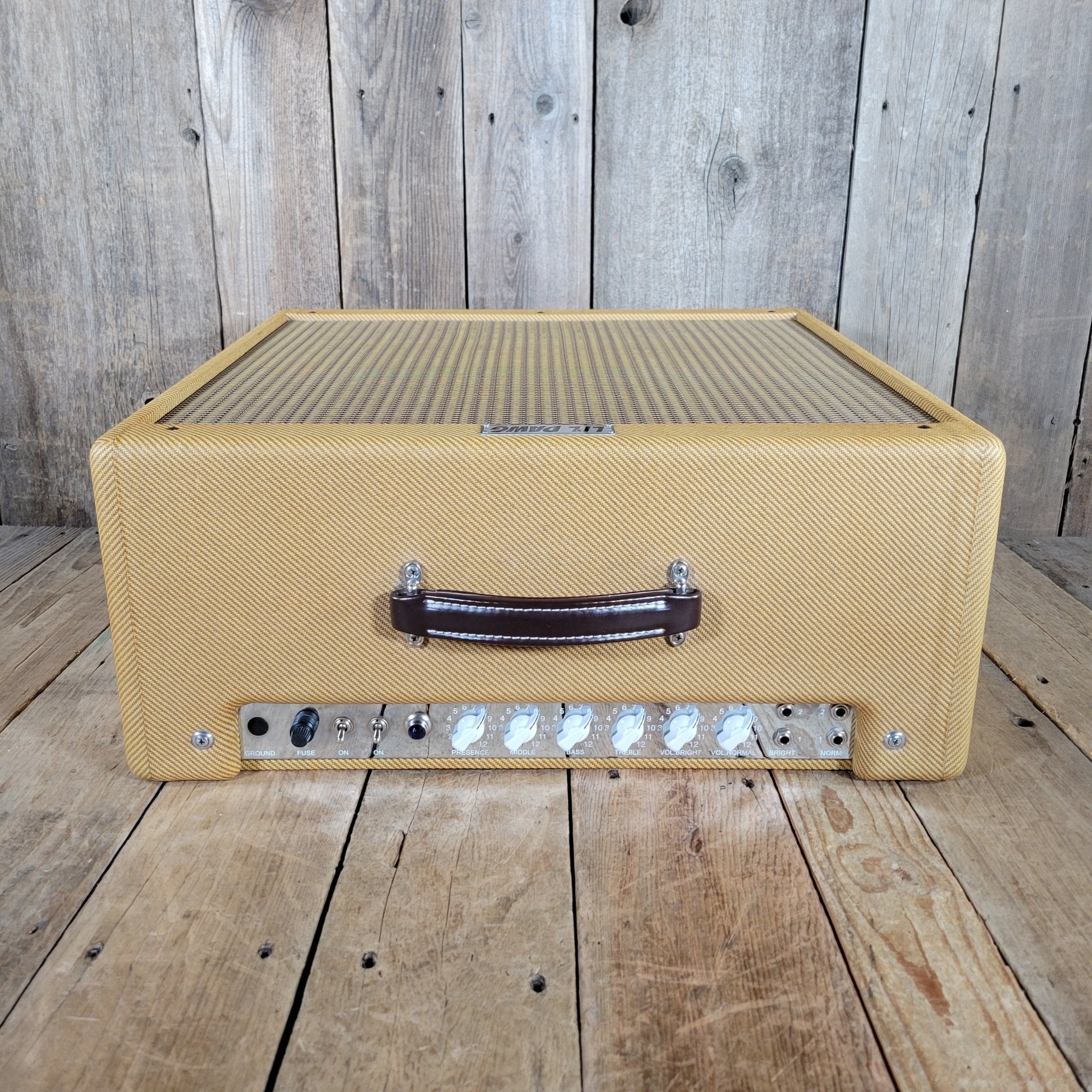 Lil Dawg TopDawg Tweed Bassman - Style Tube Guitar Amp 2010– Handwired 5F6 - A Circuit - Mahar's Vintage Guitars