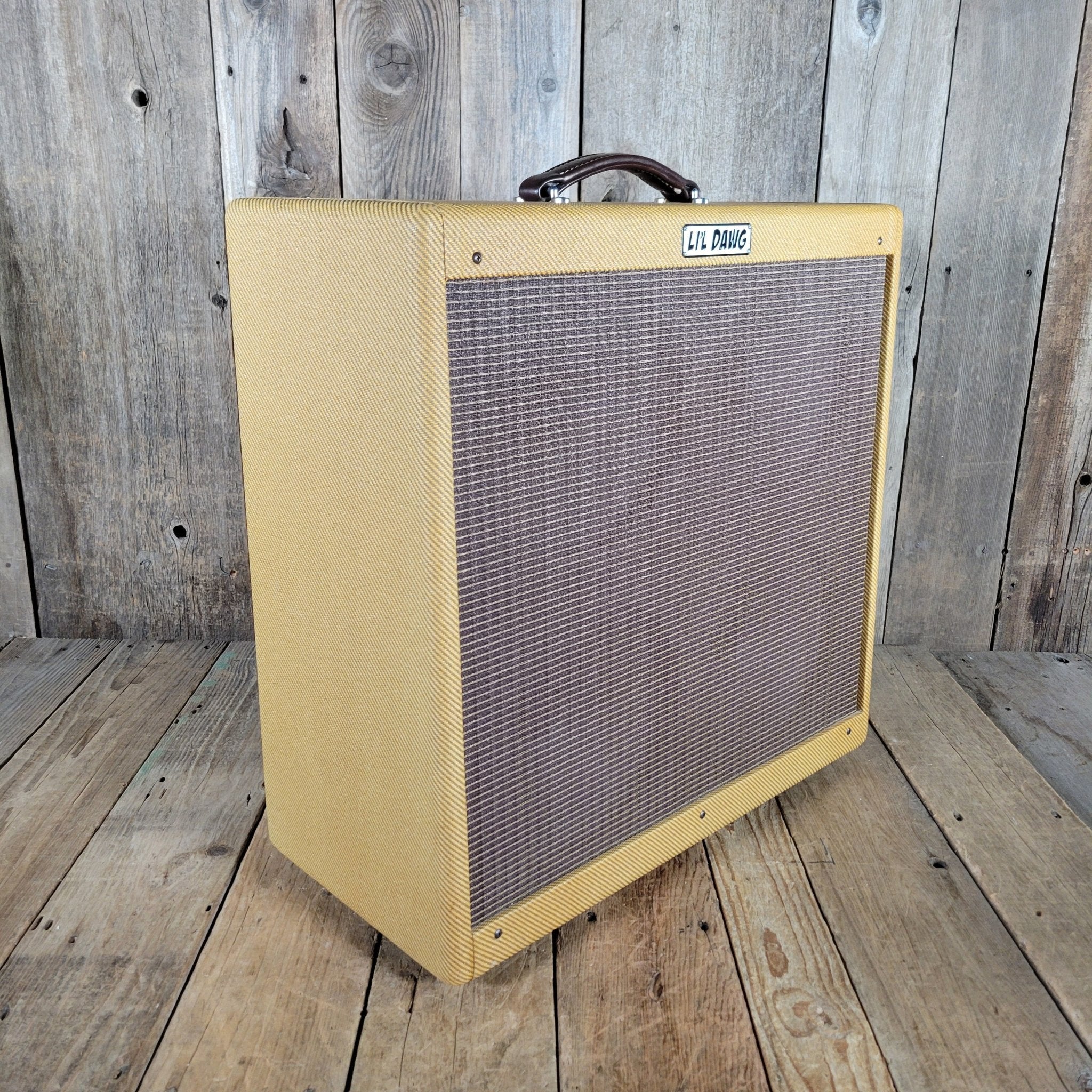 Lil Dawg TopDawg Tweed Bassman - Style Tube Guitar Amp 2010– Handwired 5F6 - A Circuit - Mahar's Vintage Guitars