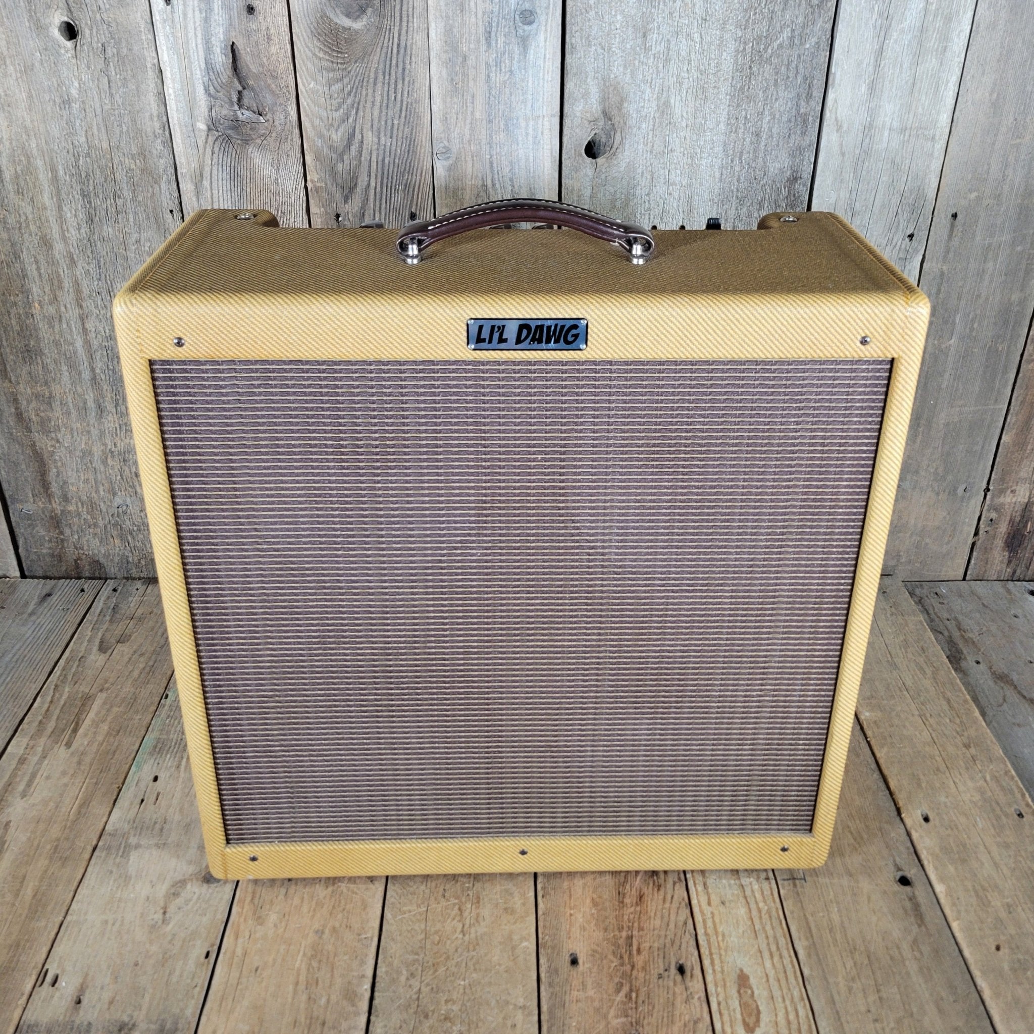 Lil Dawg TopDawg Tweed Bassman - Style Tube Guitar Amp 2010– Handwired 5F6 - A Circuit - Mahar's Vintage Guitars