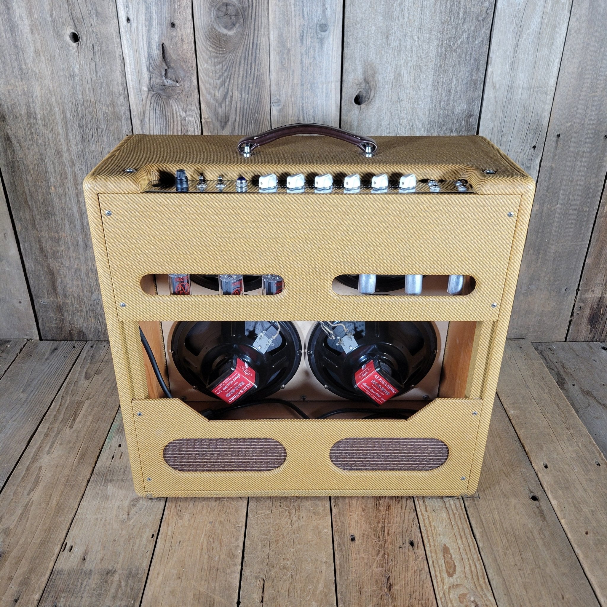 Lil Dawg TopDawg Tweed Bassman - Style Tube Guitar Amp 2010– Handwired 5F6 - A Circuit - Mahar's Vintage Guitars