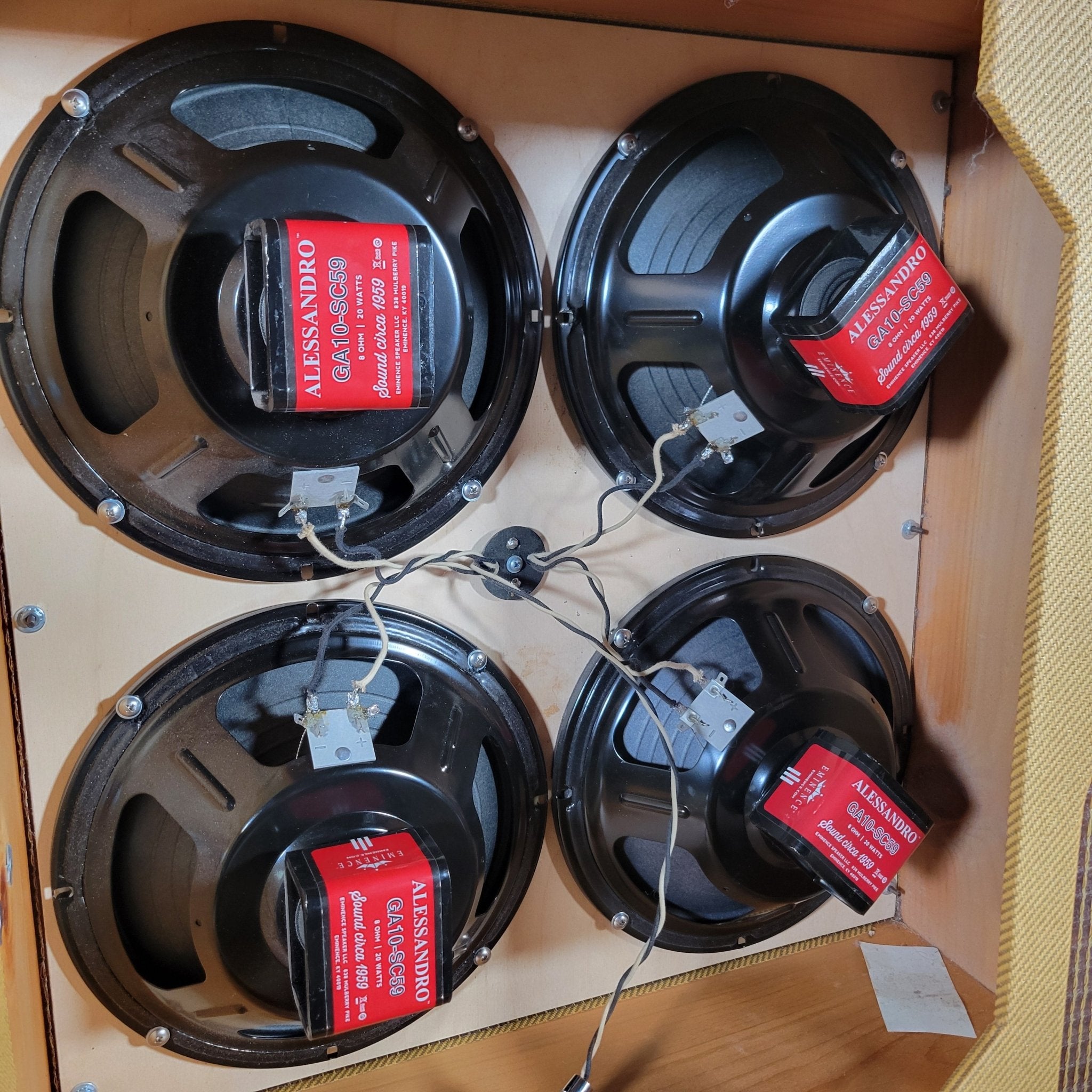 Lil Dawg TopDawg Tweed Bassman - Style Tube Guitar Amp 2010– Handwired 5F6 - A Circuit - Mahar's Vintage Guitars