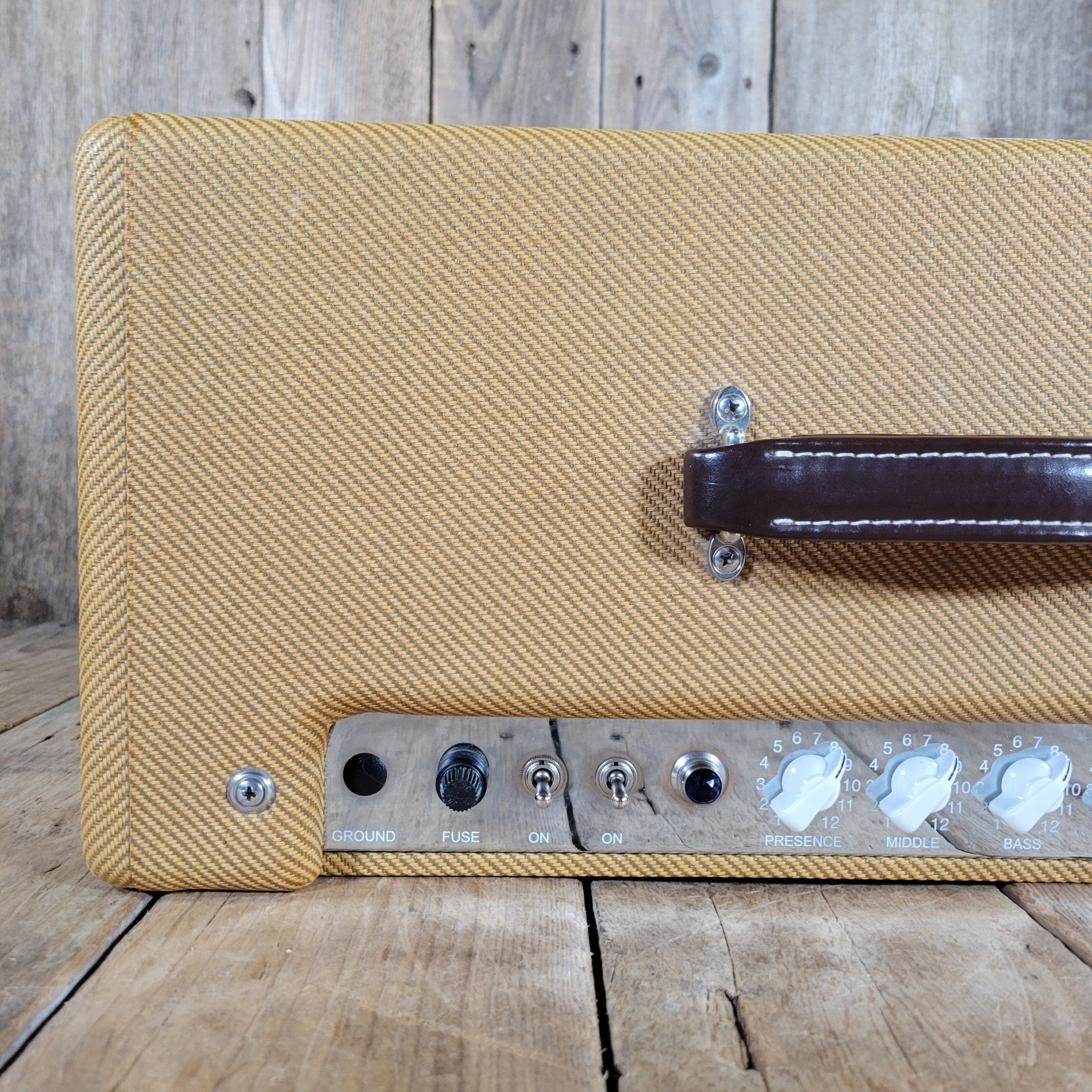 Lil Dawg TopDawg Tweed Bassman - Style Tube Guitar Amp 2010– Handwired 5F6 - A Circuit - Mahar's Vintage Guitars