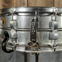 Ludwig Acrolite All Aluminum 1963 No Serial Keystone Badge Near Mint - Mahar's Vintage Guitars