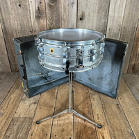 Ludwig Acrolite All Aluminum 1963 No Serial Keystone Badge Near Mint - Mahar's Vintage Guitars