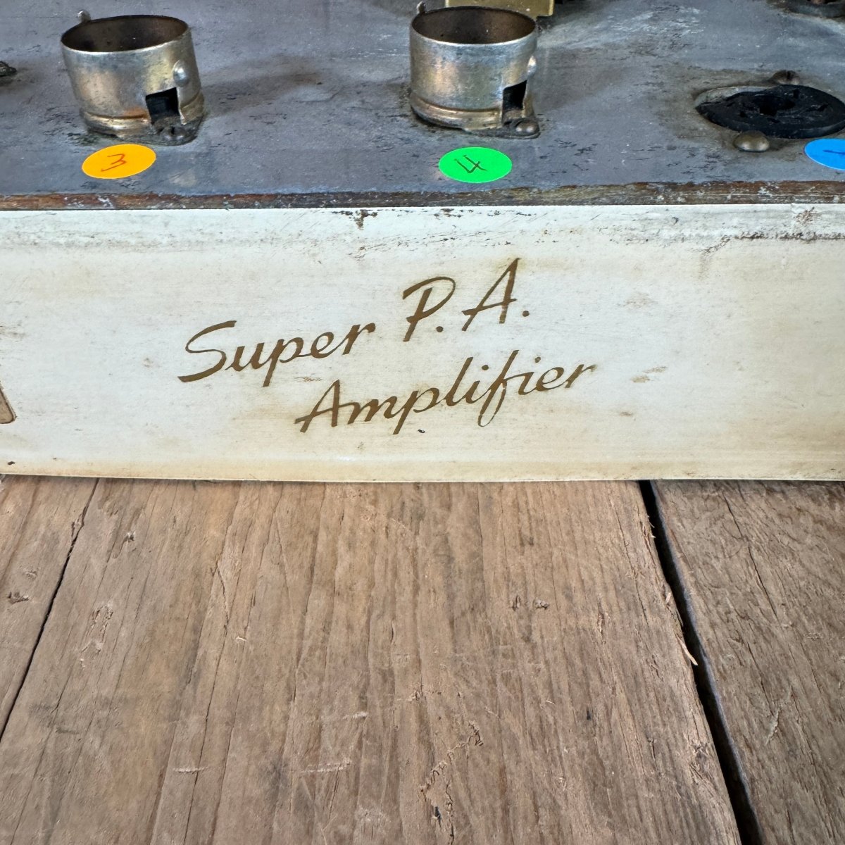 Marshall 1965 JTM 100 Plexi Super PA Model 1968 - Mahar's Vintage Guitars