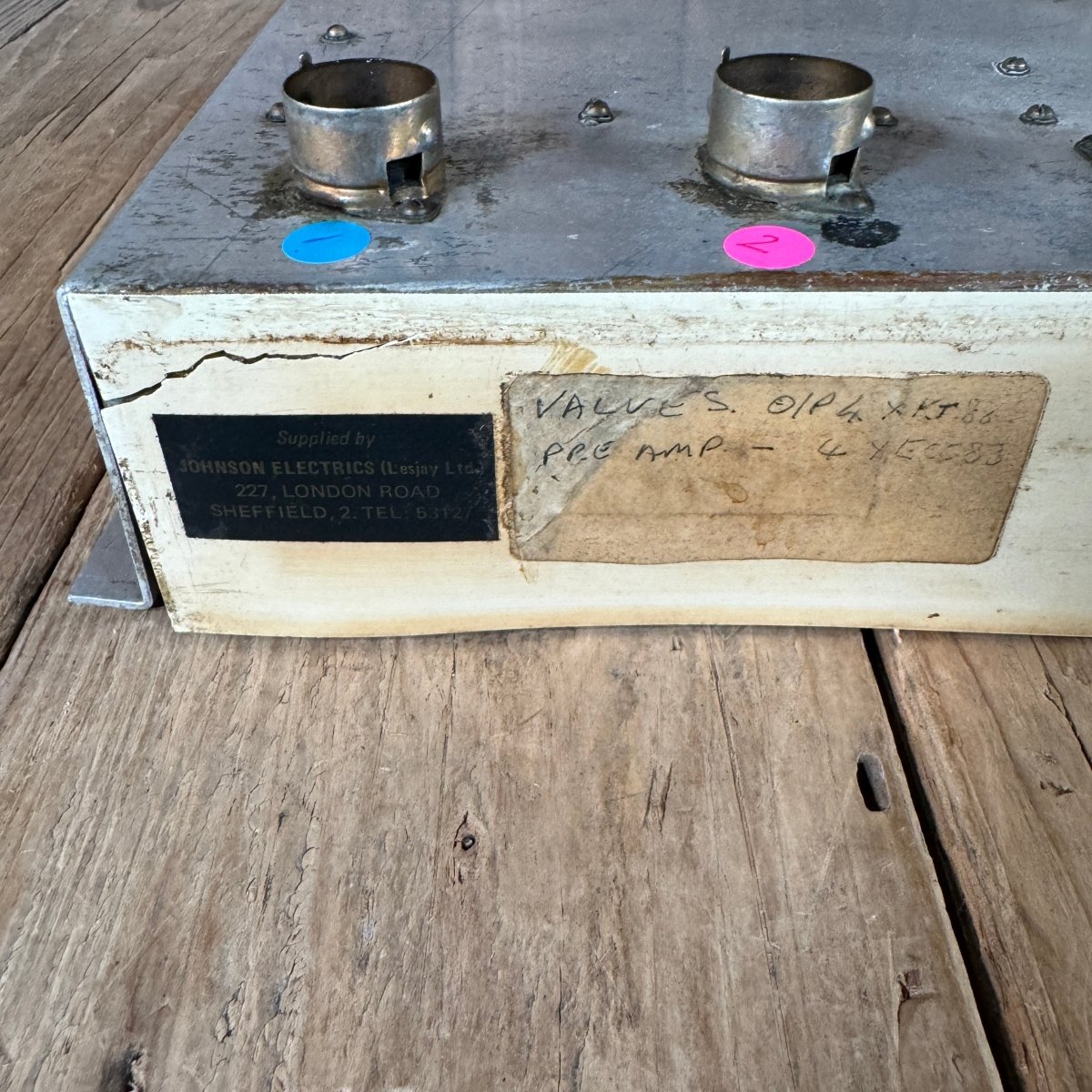 Marshall 1965 JTM 100 Plexi Super PA Model 1968 - Mahar's Vintage Guitars