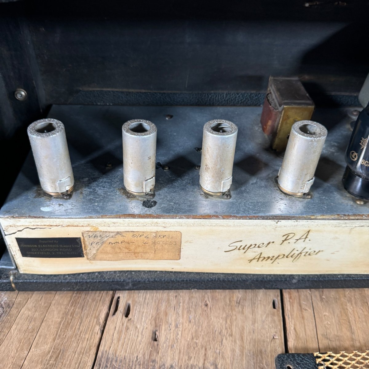 Marshall 1965 JTM 100 Plexi Super PA Model 1968 - Mahar's Vintage Guitars