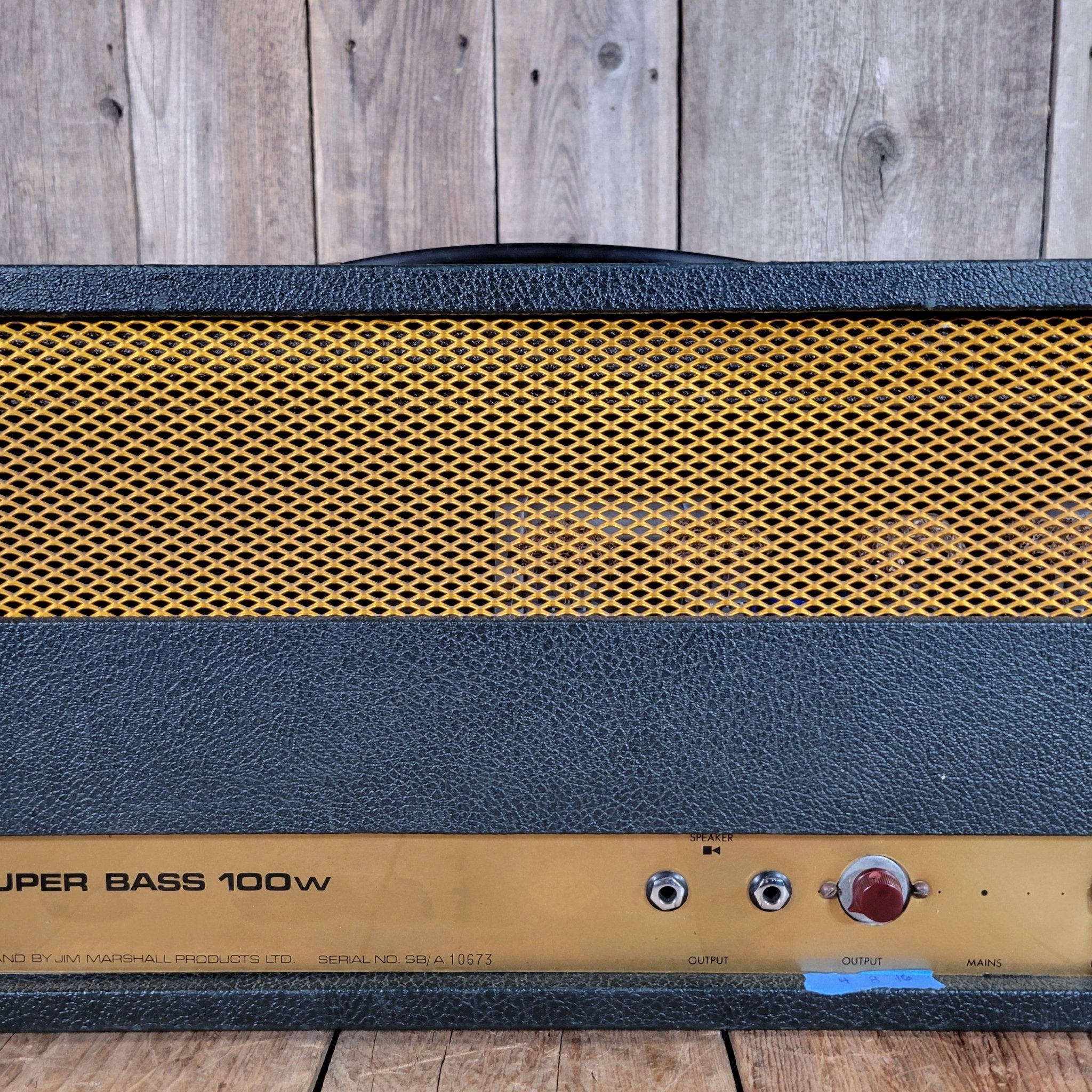 Marshall JMP Model 1992 Super Bass Head 100w 1969 - Mahar's Vintage Guitars