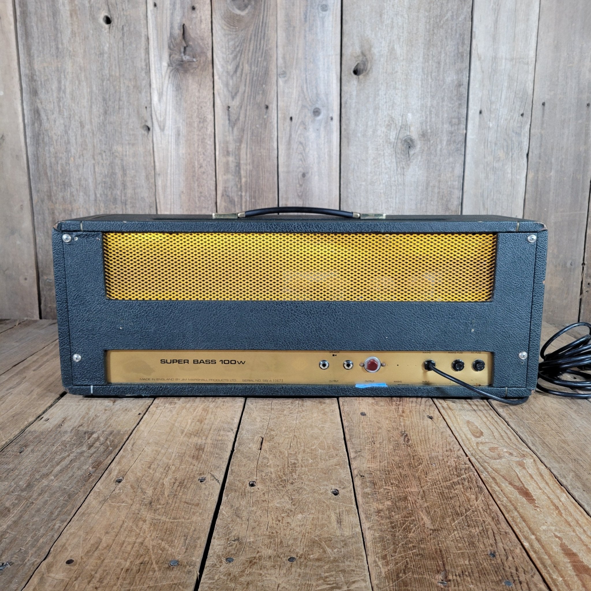 Marshall JMP Model 1992 Super Bass Head 100w 1969 - Mahar's Vintage Guitars