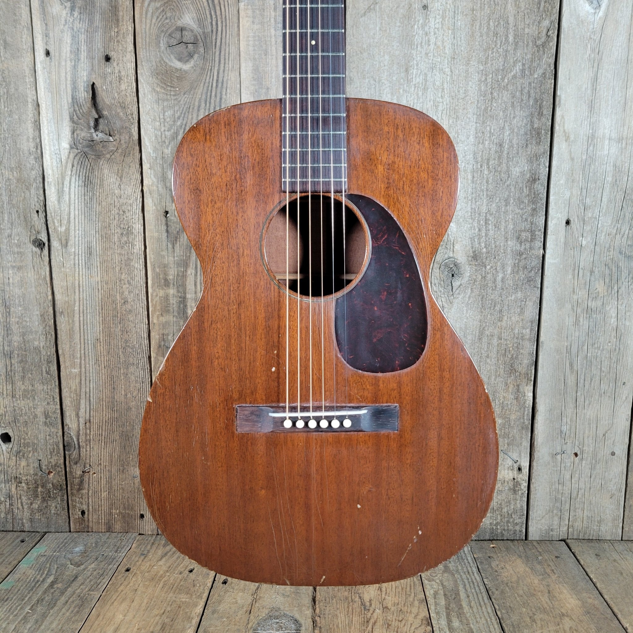 Martin 0 - 15 1951 – Vintage All - Mahogany Acoustic Guitar Made in USA - Mahar's Vintage Guitars