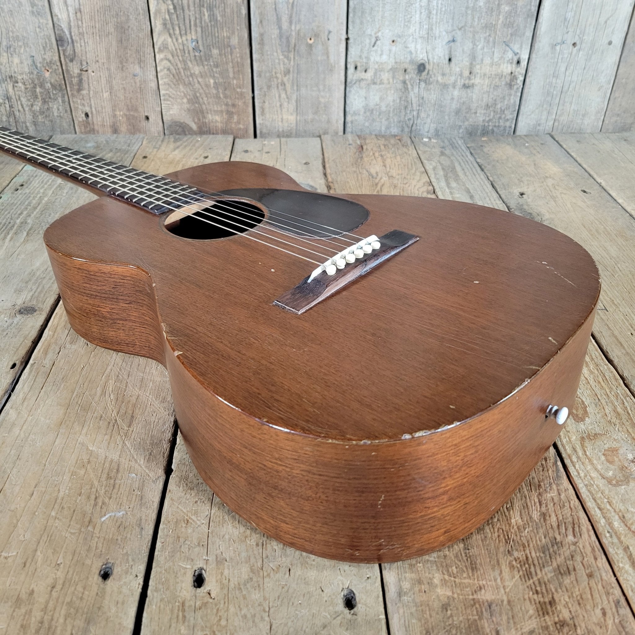 Martin 0 - 15 1951 – Vintage All - Mahogany Acoustic Guitar Made in USA - Mahar's Vintage Guitars