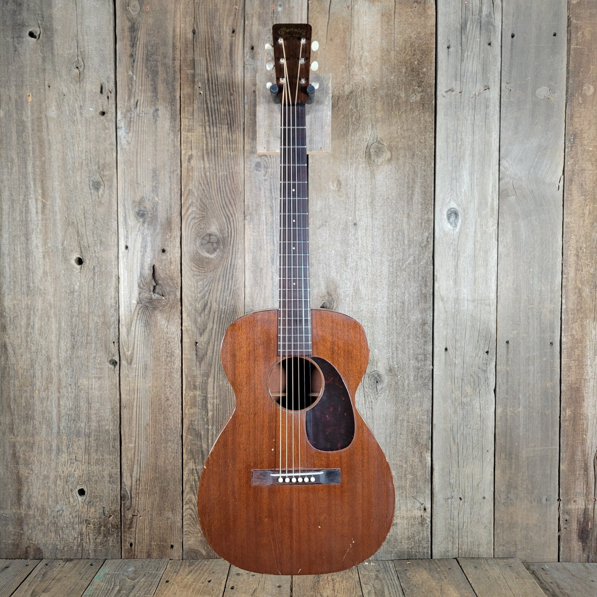 Martin 0 - 15 1951 – Vintage All - Mahogany Acoustic Guitar Made in USA - Mahar's Vintage Guitars