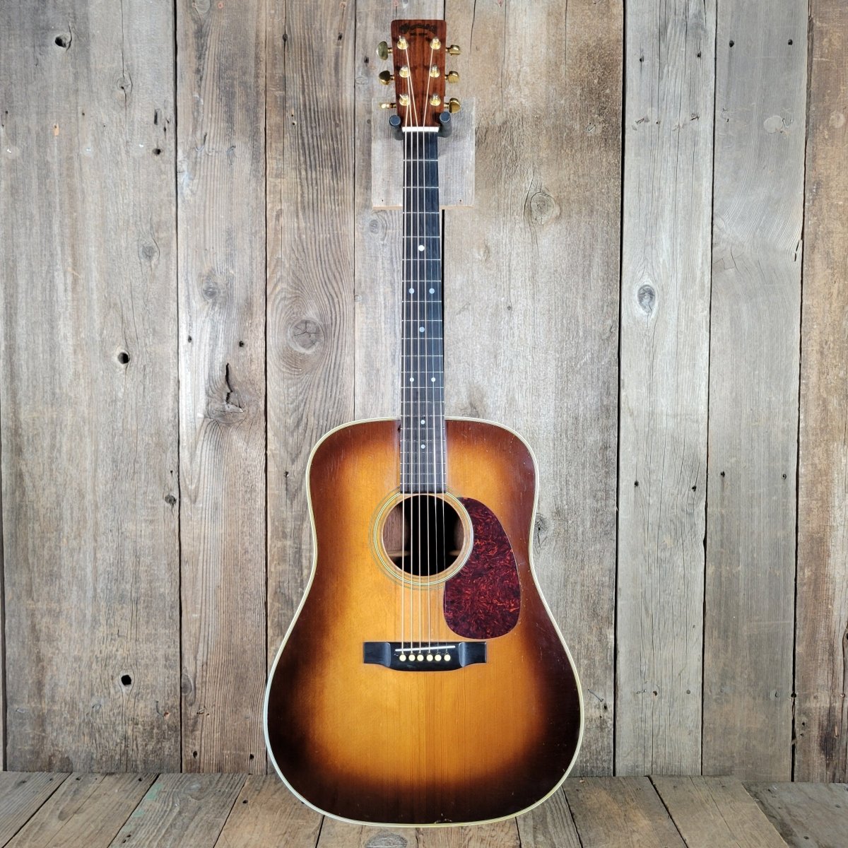 Martin D - 28 Sunburst 1974 – Vintage Shade Top Acoustic, Original Case - Mahar's Vintage Guitars