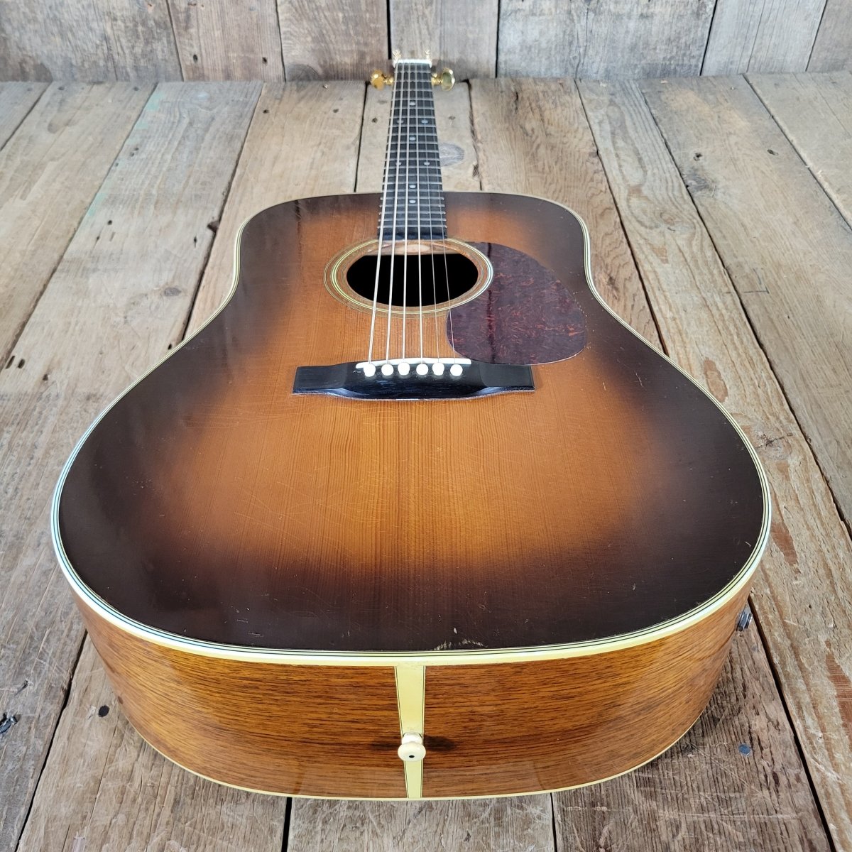 Martin D - 28 Sunburst 1974 – Vintage Shade Top Acoustic, Original Case - Mahar's Vintage Guitars