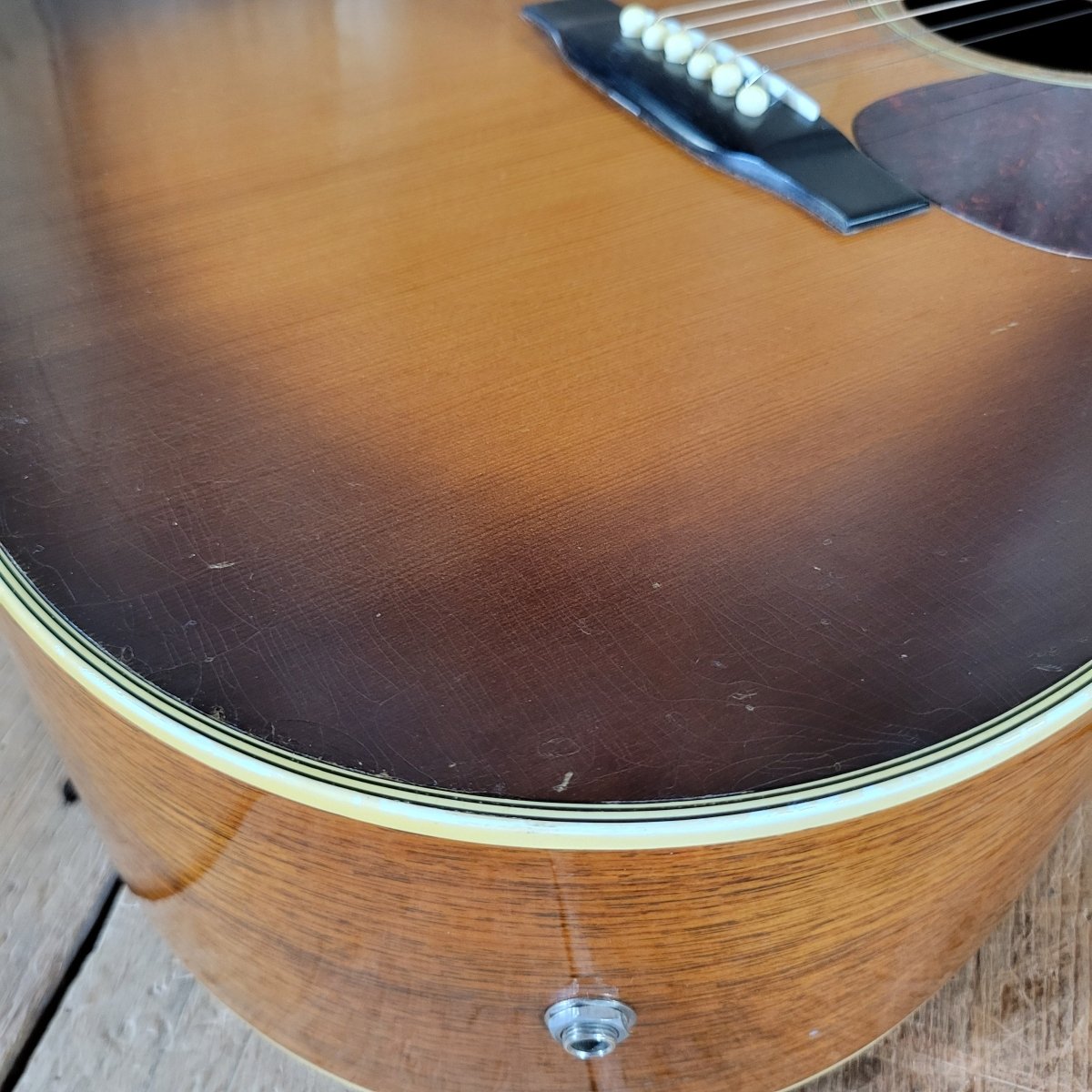 Martin D - 28 Sunburst 1974 – Vintage Shade Top Acoustic, Original Case - Mahar's Vintage Guitars