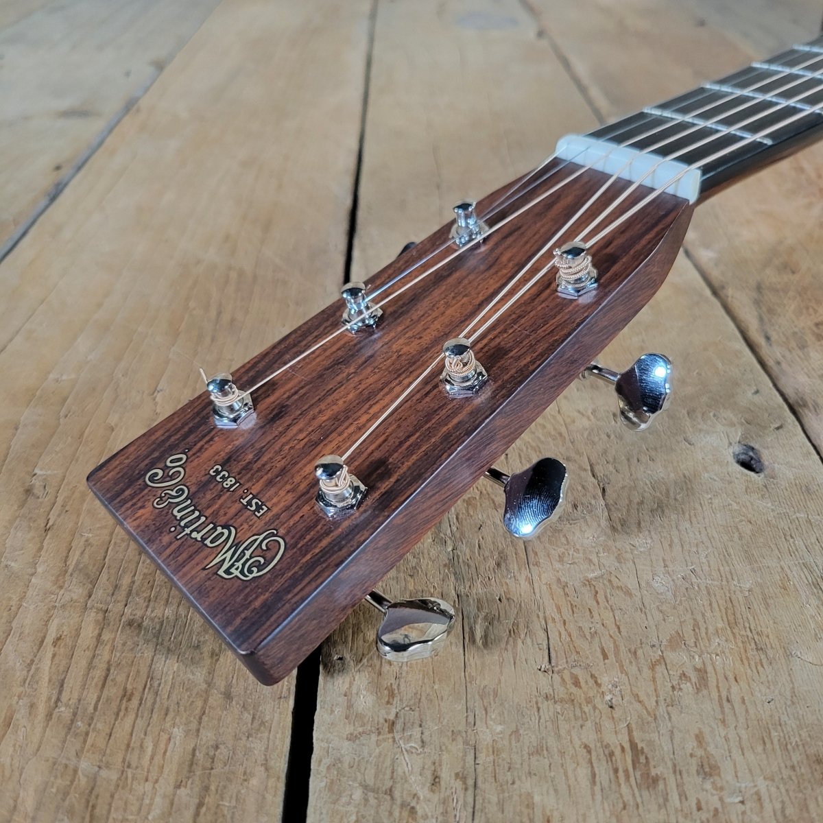 Martin OM - 28E Acoustic - Electric Guitar 2021 – Rosewood & Spruce, LR Baggs Pickup, New Case Included - Mahar's Vintage Guitars