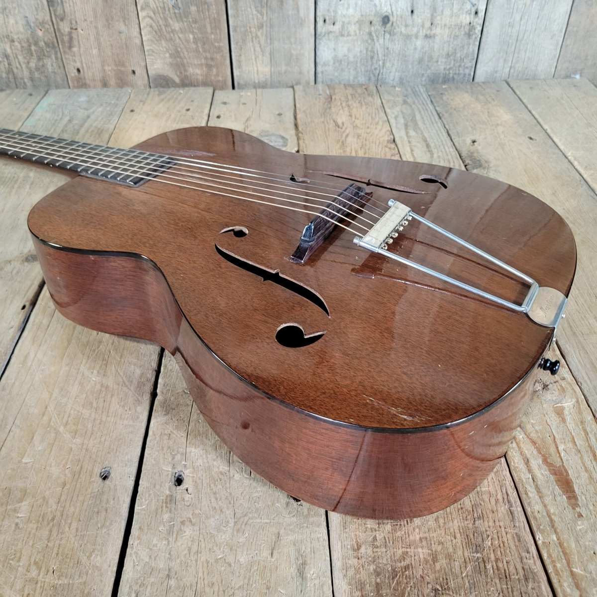 Martin R - 17 1936 Mahogany Archtop with Original Case - Mahar's Vintage Guitars