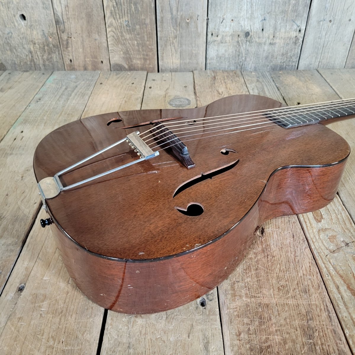 Martin R - 17 1936 Mahogany Archtop with Original Case - Mahar's Vintage Guitars