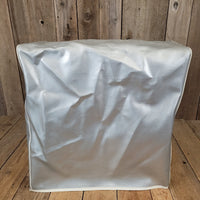 Matchless 4x10 Cabinet Cover Sampson Era Silver with White Piping - Mahar's Vintage Guitars